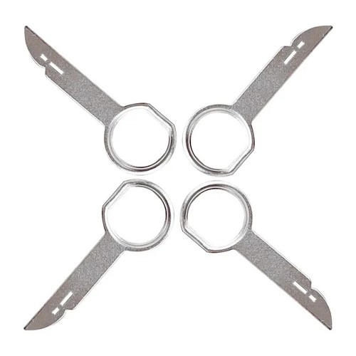 4pcs car radio removal key - car,