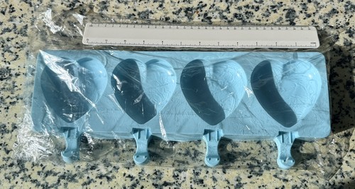 Silicone ice lolly moulds - lolly,