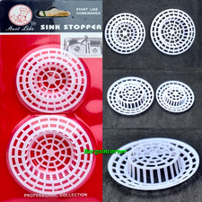 Sink Strainer Plastic Sink Bath Kitchen Strainer Hair Waste Catcher Drain Covers