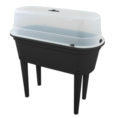 Raised planter box garden - raised,