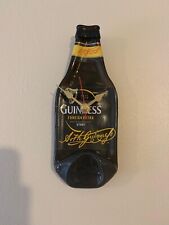 Guiness Foreign Extra Squashed Flattened Glass Bottle Wall Clock
