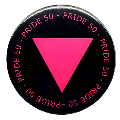 Pride pin badge - pride, pink