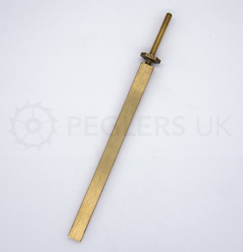 Solid brass longcase - solid,