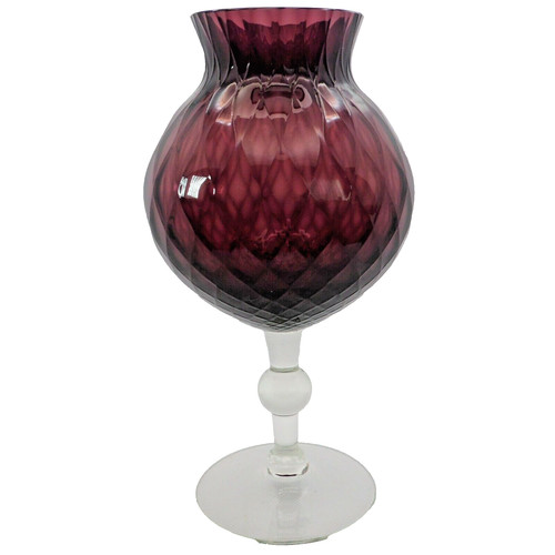 Thistle shape cranberry wine - thistle,