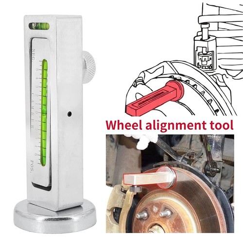 Magnetic wheel camber - wheel, gauge