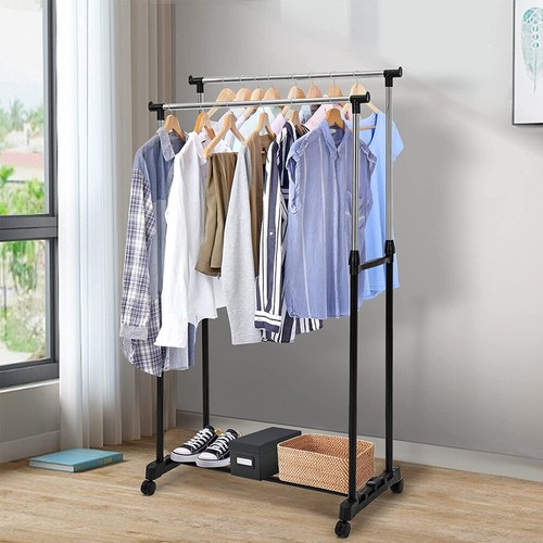 Double adjustable tidy rack - double,