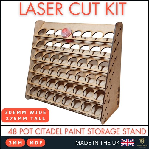 Paint stand tins rack - 48,