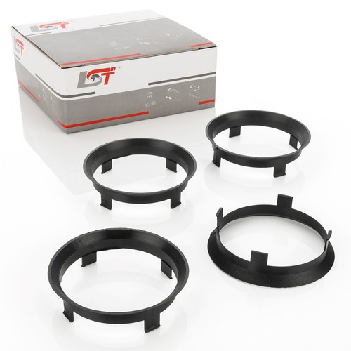 Center rings spacers black - spacers,
