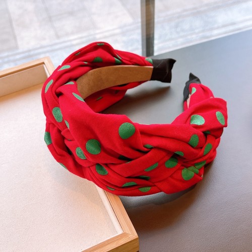 Women thick braided headband - thick,