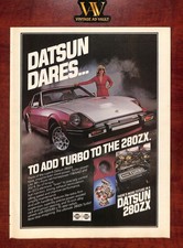Datsun 280 ZX Vintage Print Ad