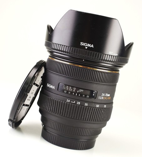 Sigma 70mm 8 - 24-70mm, f2.8