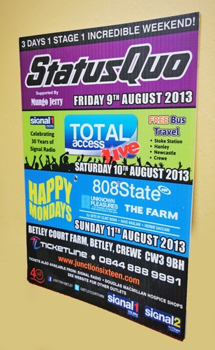 Status quo poster - poster, betley