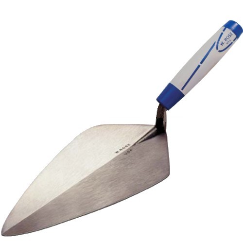 Rose brick trowel - 9", wide