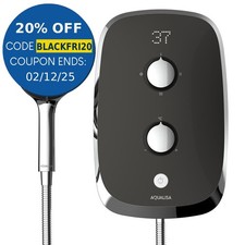 Aqualisa eMotion 10.5kW Electric Shower - Space Grey MOGC105