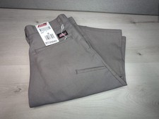 Mens 30 Dickies 12" Relaxed Fit Shorts Gray Twill Canvas Skater CELL TECH POCKET