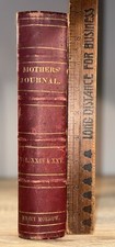 Rare 1859 Leather Hardback The