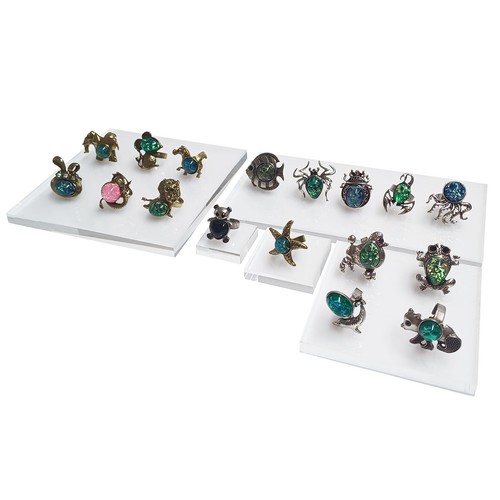 Solid display blocks clear - blocks, in