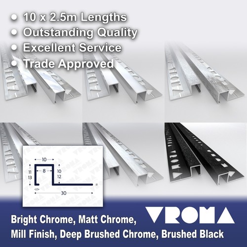 10x heavy duty tile trim - 10x,