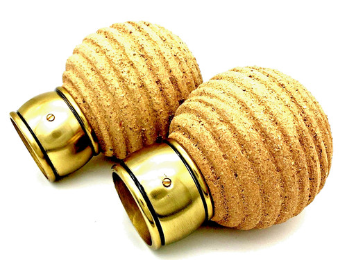 Finials for 35mm - for, curtain