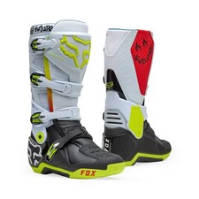 FOX RACING MOTION MX MOTOCROSS ENDURO BOOTS - HELLO FUTURE SE RED/BLACK/WHITE