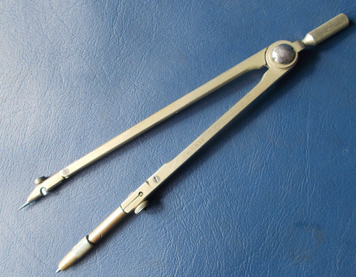 Vintage drafting compasses - compasses, by