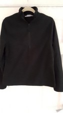 Primark Ladies Black 1/4 Zip