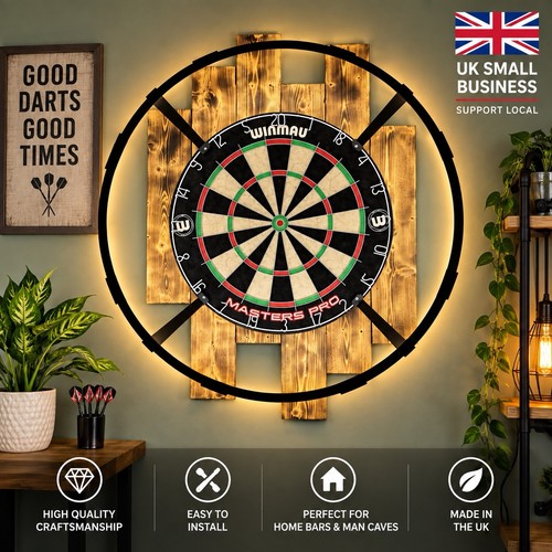 Dartboard ring light upgraded - dartboard,