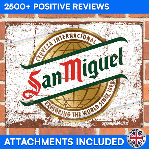 San miguel beer - miguel, sign