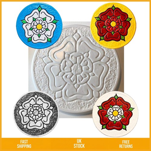 Reusable tudor rose - reusable,