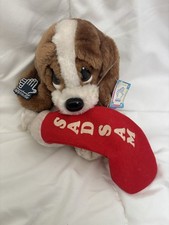 Vintage Sad Sam Plush Dog With