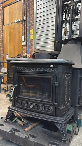 Cast iron 14kw boiler - cast, stove