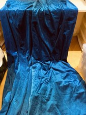 Vintage Sapphire Blue Corduroy