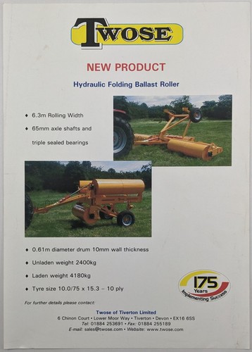 Original brochure for twose - brochure,