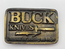 Vintage Buck Knives Belt