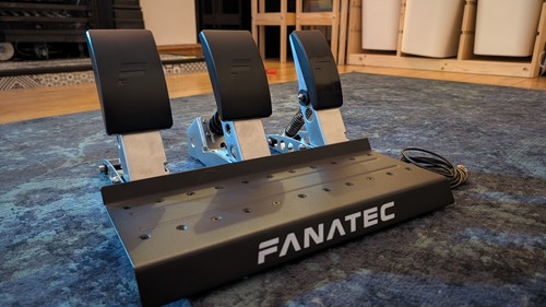 Upgraded fanatec csl - pedals, +