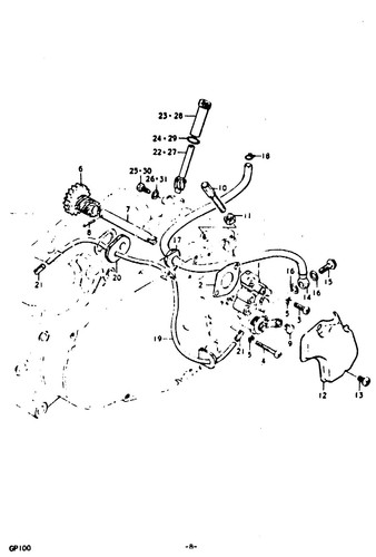 Suzuki genuine grommet gp100 - genuine,