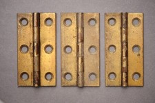 Reclaimed Brass Hinges 2.5"
