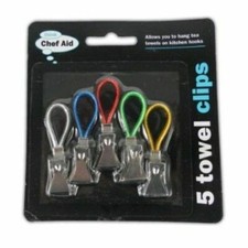 Pack Of 5 Chef Aid Tea Towel