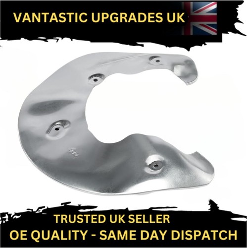 Disc brake dust shield front - disc,