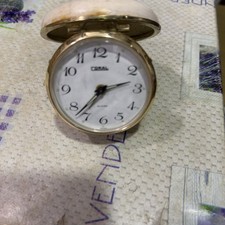  Coral Vintage Alarm Travel