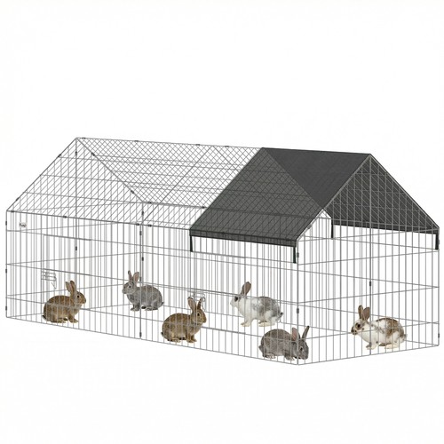 Chicken run coop - coop, with