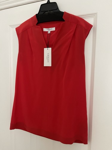 Women red 100 silk - women’s,
