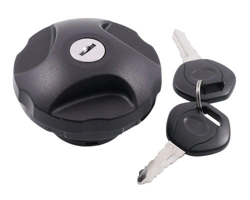 Fuel tank cap lockable - , black