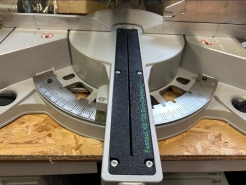 Festool 120 zero clearance - festool,
