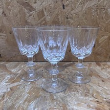 4 Royal Brierley Crystal Ascot Port Wine Glass 12cm