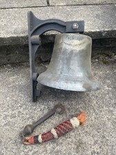 Vintage Ships Large Bell Steel