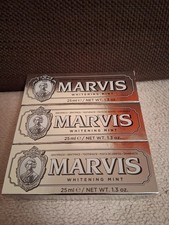 3x Marvis Whitening Mint
