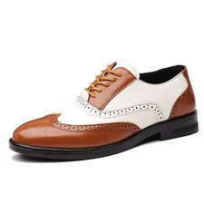 👞Mens Leather Foam Padded