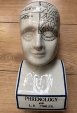Large Vintage Style Phrenology