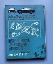 Autobook Renault R8, R10